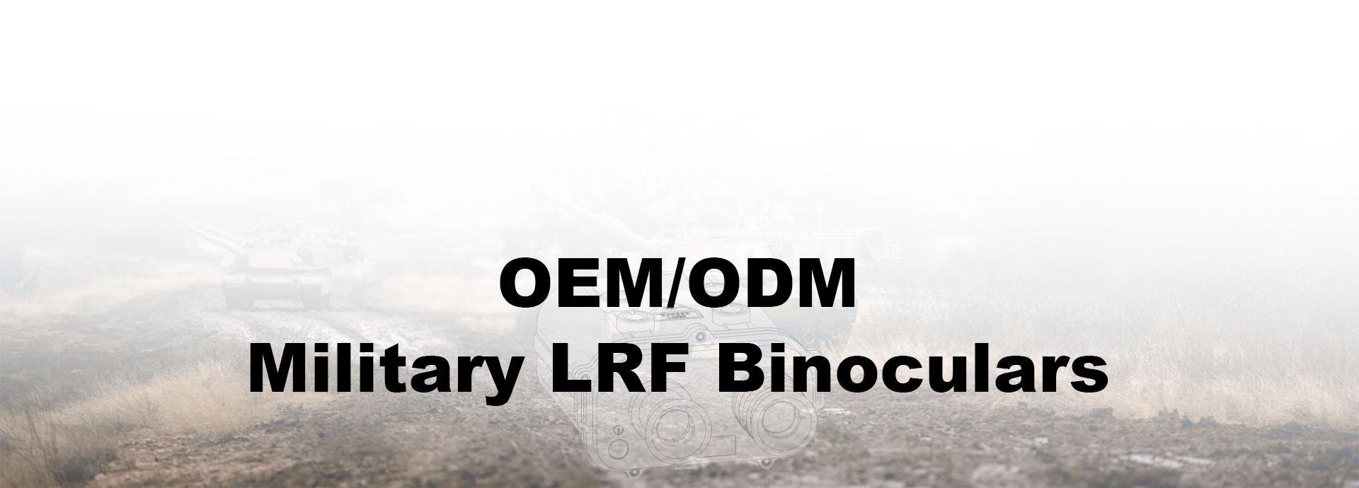 1064nm 10 km Laser Rangefinder Binoculars