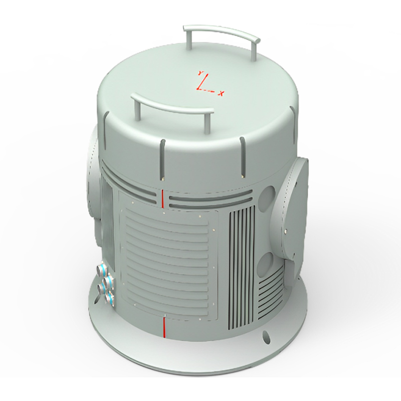 Ringlasergyroskop to-akset indekserende inertial navigationssystem